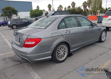 2012 Mercedes-Benz C 300 Sport 4Matic from USA, damaged, VIN WDDGF8BB6CR194422
